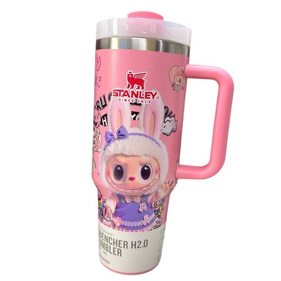 Stanley Other - Tokidoki Pink La bubu 40 Oz Quencher H2.0 Tumbler Lid & Straw New